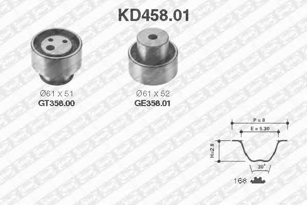 SNR KD45801 Timing Belt Kit KD45801