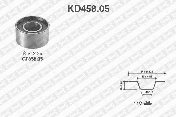 SNR KD45805 Timing Belt Kit KD45805