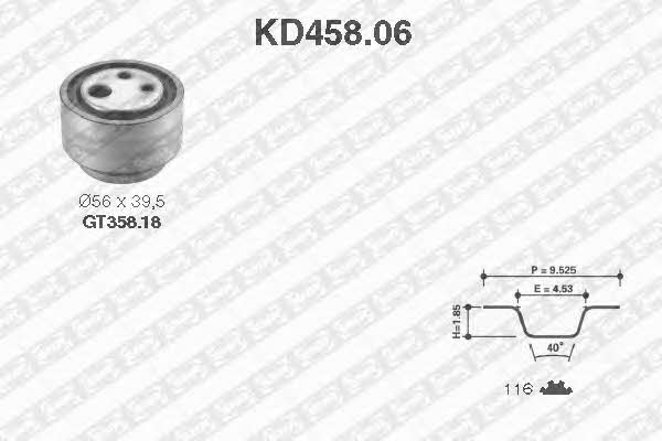 SNR KD45806 Timing Belt Kit KD45806