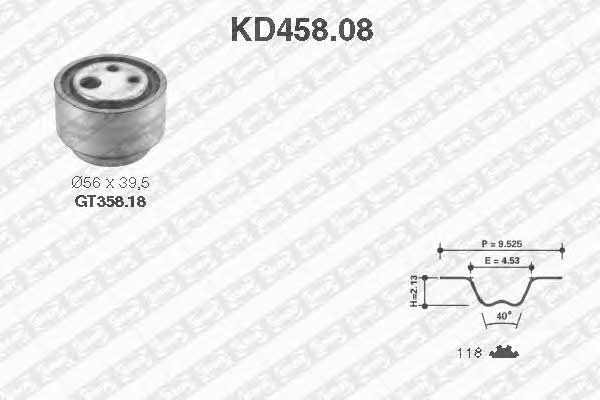 SNR KD45808 Timing Belt Kit KD45808