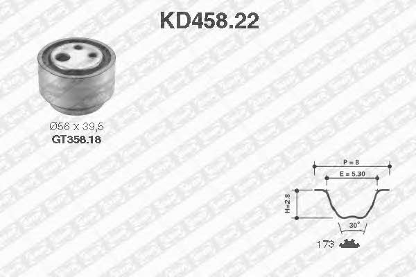 SNR KD45822 Timing Belt Kit KD45822