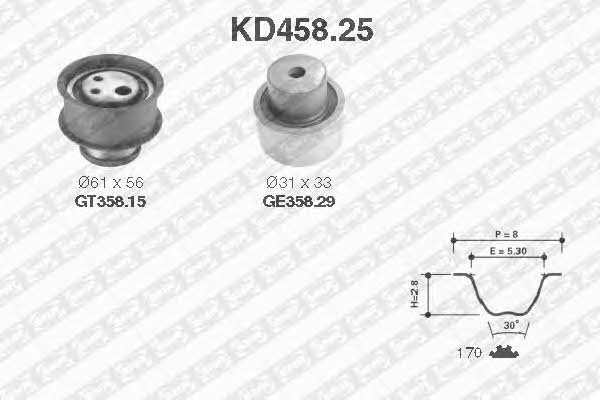 SNR KD458.25 Timing Belt Kit KD45825