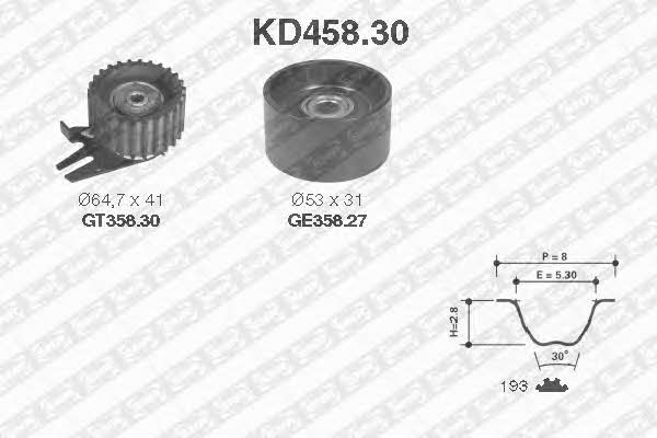 SNR KD45830 Timing Belt Kit KD45830