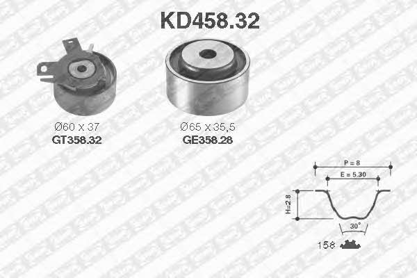 SNR KD45832 Timing Belt Kit KD45832