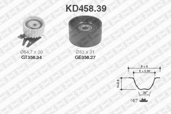 SNR KD45839 Timing Belt Kit KD45839