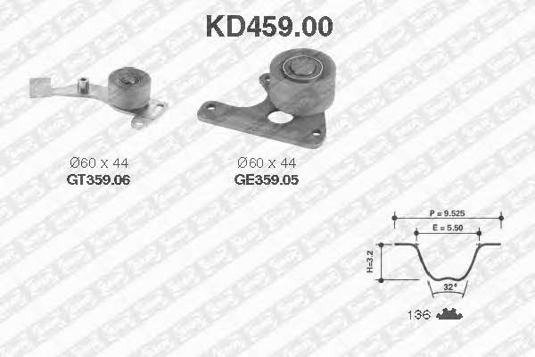 SNR KD45900 Timing Belt Kit KD45900