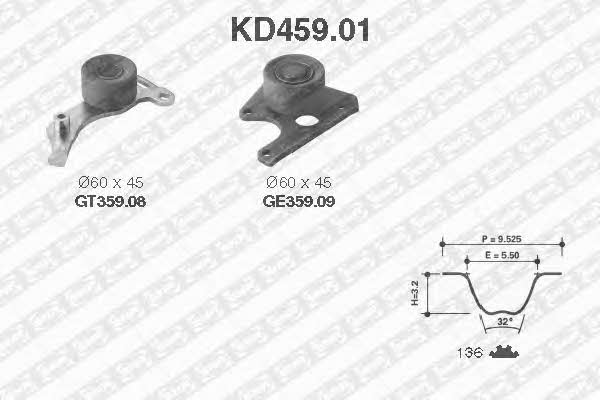 SNR KD45901 Timing Belt Kit KD45901