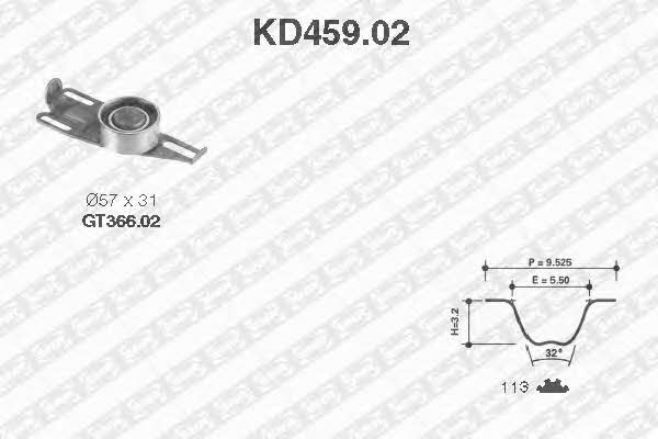 SNR KD45902 Timing Belt Kit KD45902
