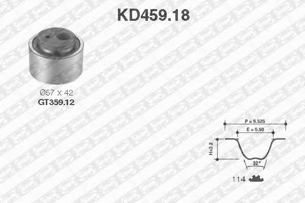 SNR KD45918 Timing Belt Kit KD45918