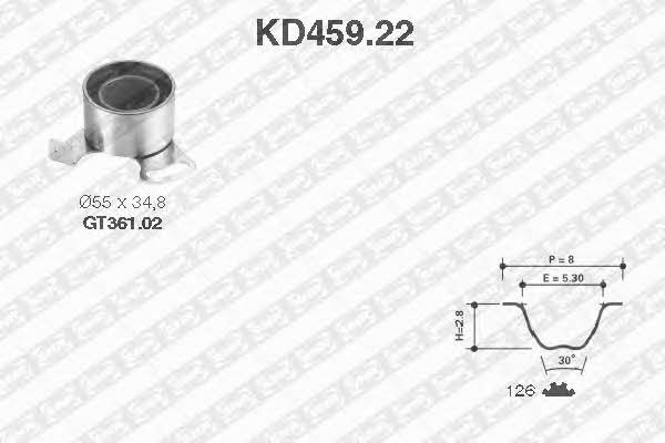 SNR KD45922 Timing Belt Kit KD45922