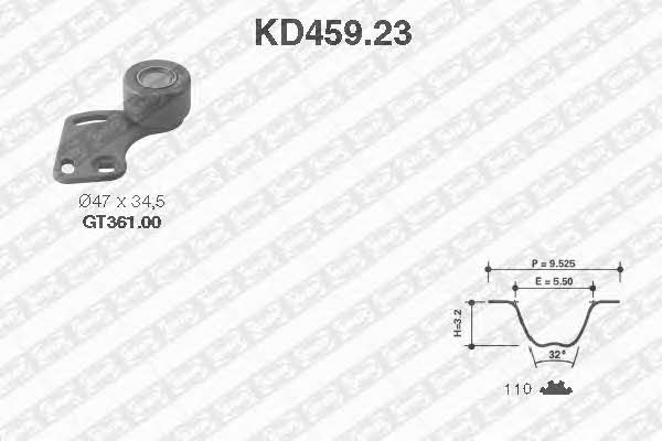 SNR KD45923 Timing Belt Kit KD45923