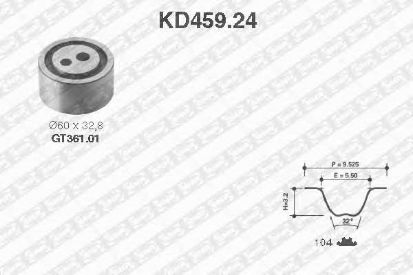 SNR KD45924 Timing Belt Kit KD45924