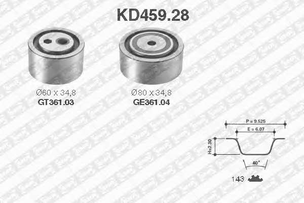 SNR KD45928 Timing Belt Kit KD45928