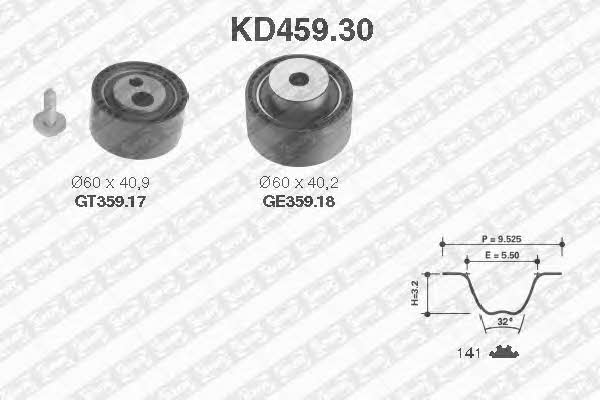 SNR KD459.30 Timing Belt Kit KD45930