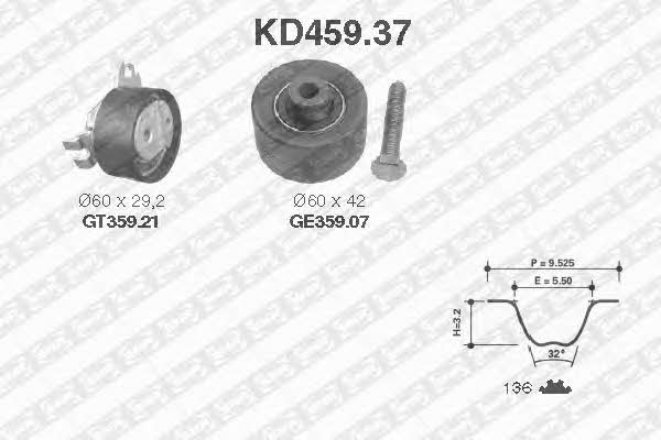 SNR KD45937 Timing Belt Kit KD45937