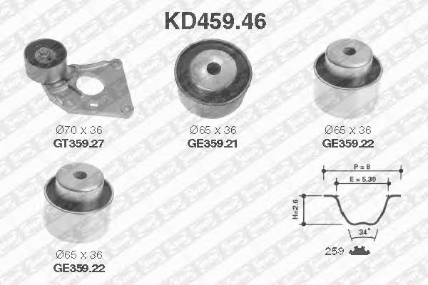 SNR KD45946 Timing Belt Kit KD45946