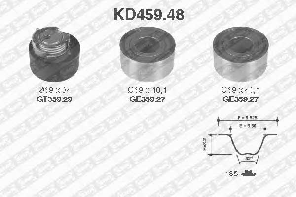 SNR KD45948 Timing Belt Kit KD45948