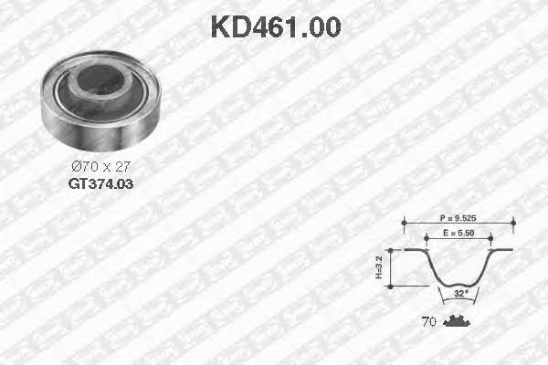 SNR KD46100 Timing Belt Kit KD46100