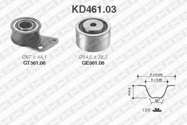 SNR KD46103 Timing Belt Kit KD46103