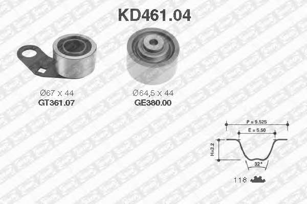 SNR KD46104 Timing Belt Kit KD46104