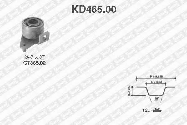 SNR KD465.00 Timing Belt Kit KD46500
