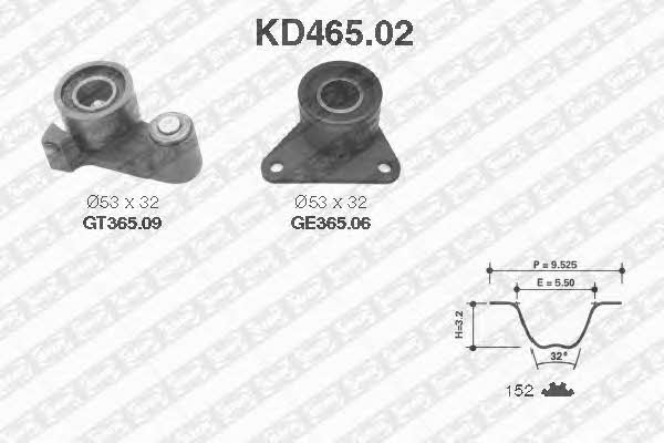 SNR KD46502 Timing Belt Kit KD46502
