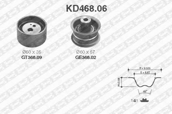 SNR KD46806 Timing Belt Kit KD46806