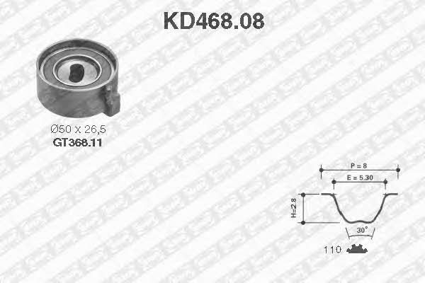 SNR KD468.08 Timing Belt Kit KD46808