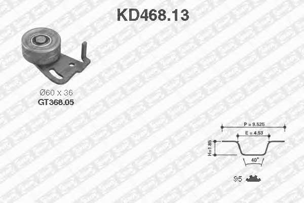 SNR KD46813 Timing Belt Kit KD46813