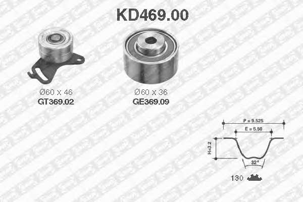 SNR KD46900 Timing Belt Kit KD46900