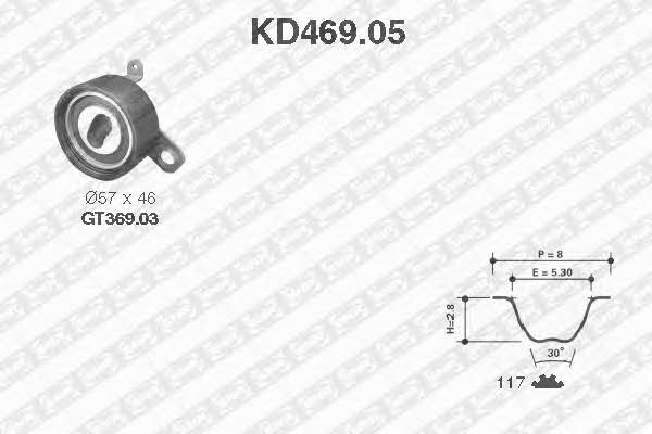 SNR KD46905 Timing Belt Kit KD46905