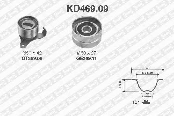 SNR KD46909 Timing Belt Kit KD46909