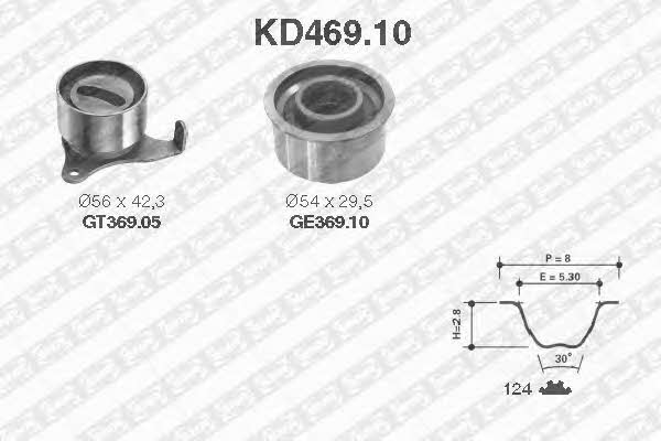 SNR KD46910 Timing Belt Kit KD46910