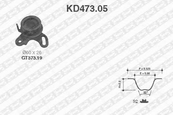 SNR KD47305 Timing Belt Kit KD47305