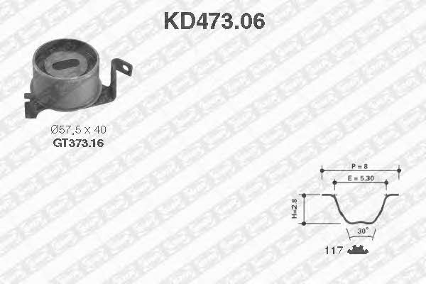 SNR KD47306 Timing Belt Kit KD47306