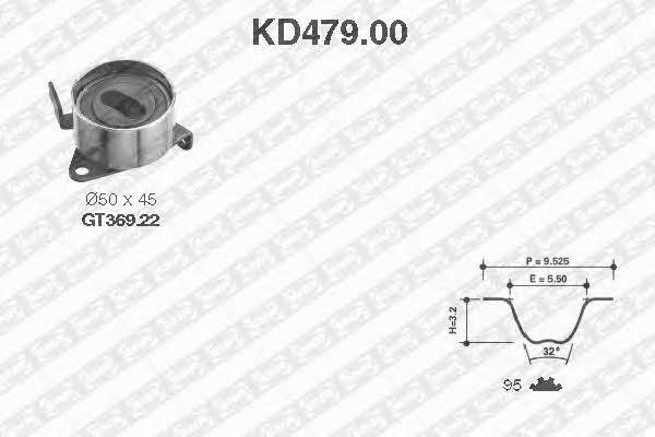SNR KD47900 Timing Belt Kit KD47900