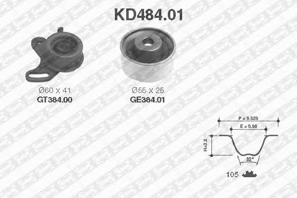 SNR KD48401 Timing Belt Kit KD48401