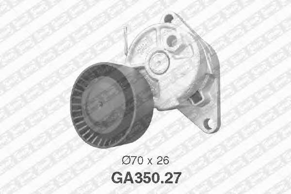 SNR GA350.27 V-ribbed belt tensioner (drive) roller GA35027