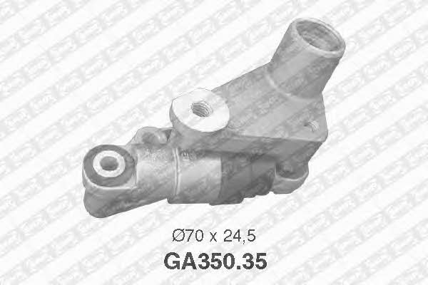 SNR GA350.35 V-ribbed belt tensioner (drive) roller GA35035