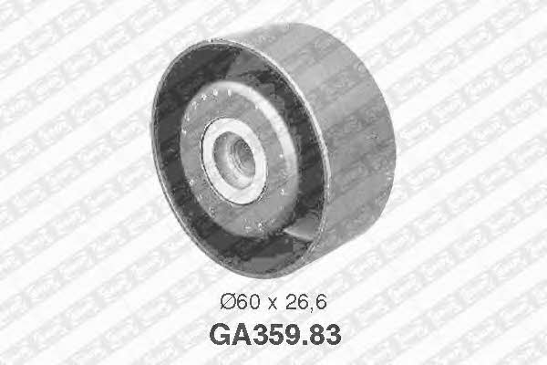 SNR GA359.83 V-ribbed belt tensioner (drive) roller GA35983