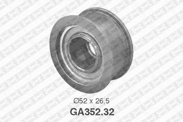 SNR GA352.32 V-ribbed belt tensioner (drive) roller GA35232