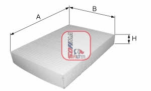 S3209C Sofima Cabin filter