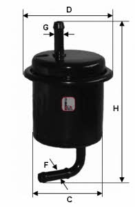 Sofima S 1801 B Fuel filter S1801B