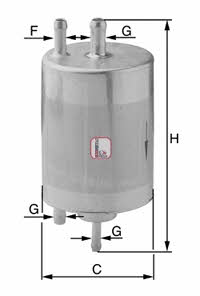 Sofima S 1841 B Fuel filter S1841B