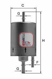Sofima S 1919 B Fuel filter S1919B
