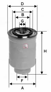 Sofima S 1410 NR Fuel filter S1410NR