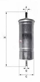 Sofima S 1508 B Fuel filter S1508B