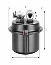 Sofima S 1535 B Fuel filter S1535B