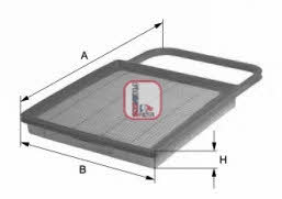 Sofima S 3400 A Air filter S3400A