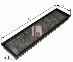 Sofima S 4137 CA Activated Carbon Cabin Filter S4137CA